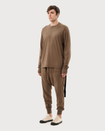 RICK OWENS DRKSHDW ЛОНГСЛИВ СЕРЫЙ LIDO CREWNECK SWEAT