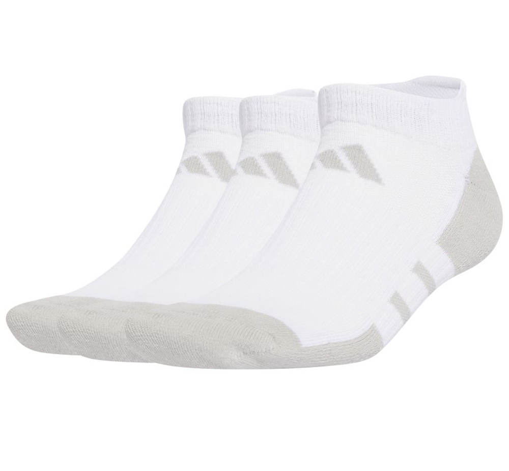 Теннисные носки Adidas Essentials Climacool Low Cut 3P - white/grey two