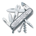 Нож Victorinox Сlimber серебристый прозрачный, 1.3703.T7