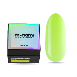 Monami Smart Neon Gel - Гель жесткий моделирующий Желтый 04, 15гр