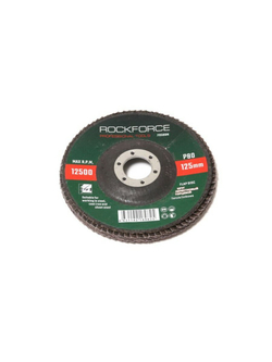 Круг лепестковый торцевой 125х22мм P100 RockForce##Rock FORCE RF-FD5100M