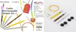 KnitPro Набор съемных спиц "Set - I" / деревянные/металлические/акриловые спицы для кругового вязания