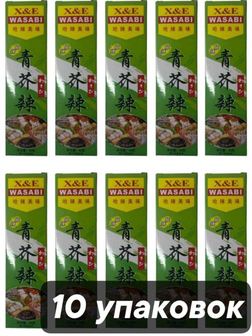 Васаби Tianli Wasabi paste, 43 г x 10 шт