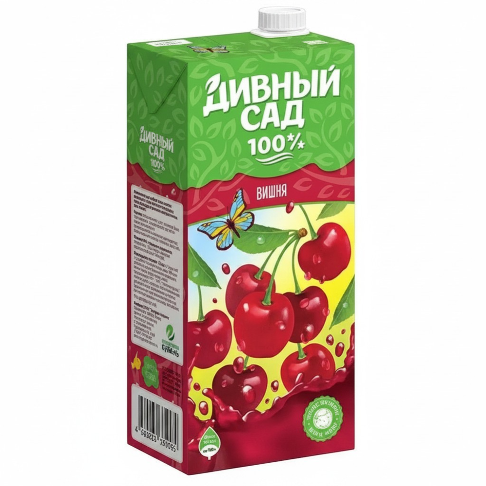 Сок Дивный сад Нектар Вишня 0,95 л. Tetra prism