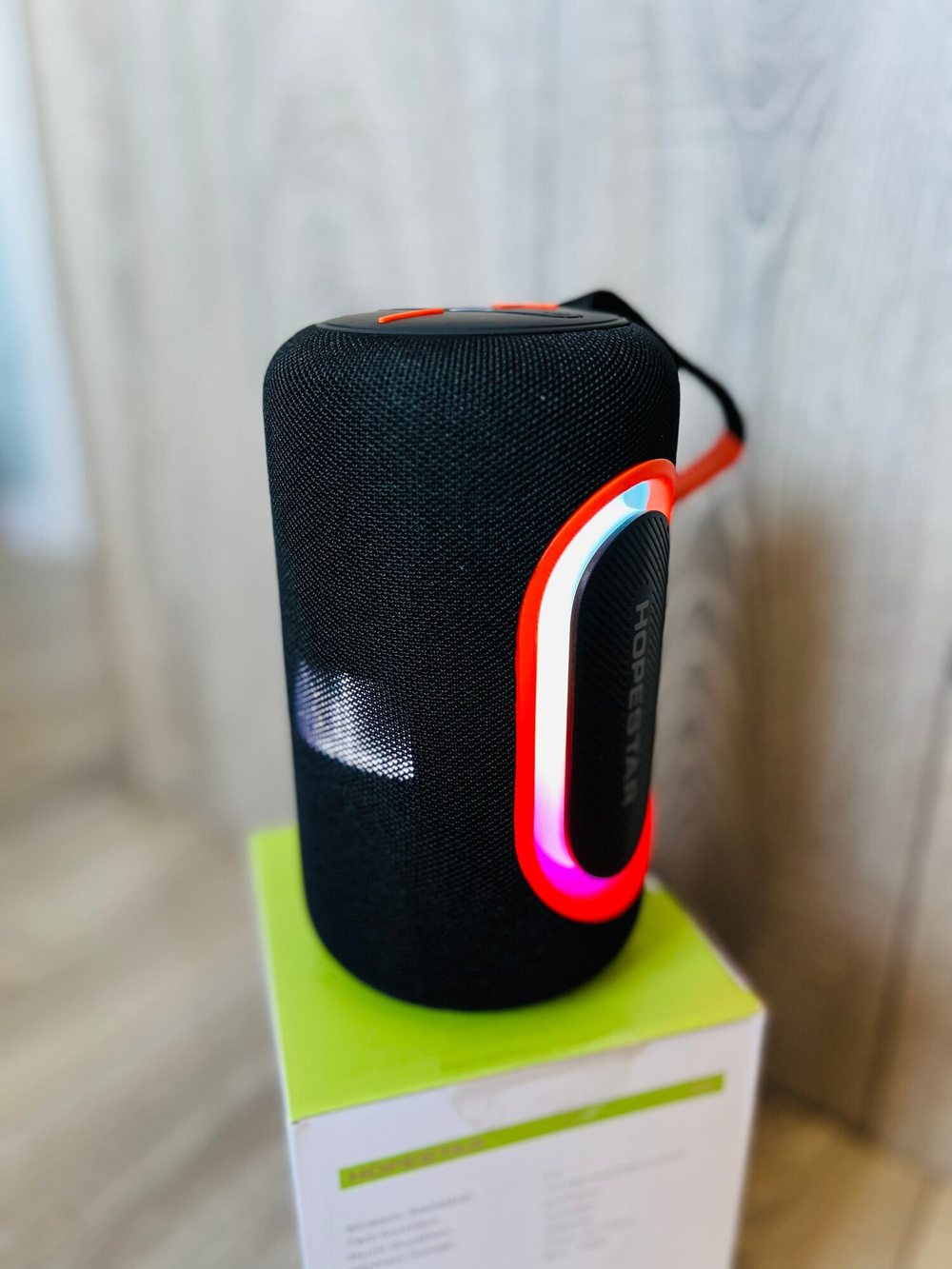 Портативная колонка Hopestar P69, 20Вт, зеленый