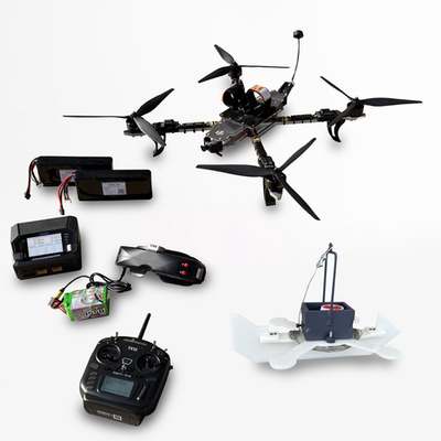 СТРЕКОЗА 5″ под пулевой боеприпас в комплекте с FPV-дроном 15″