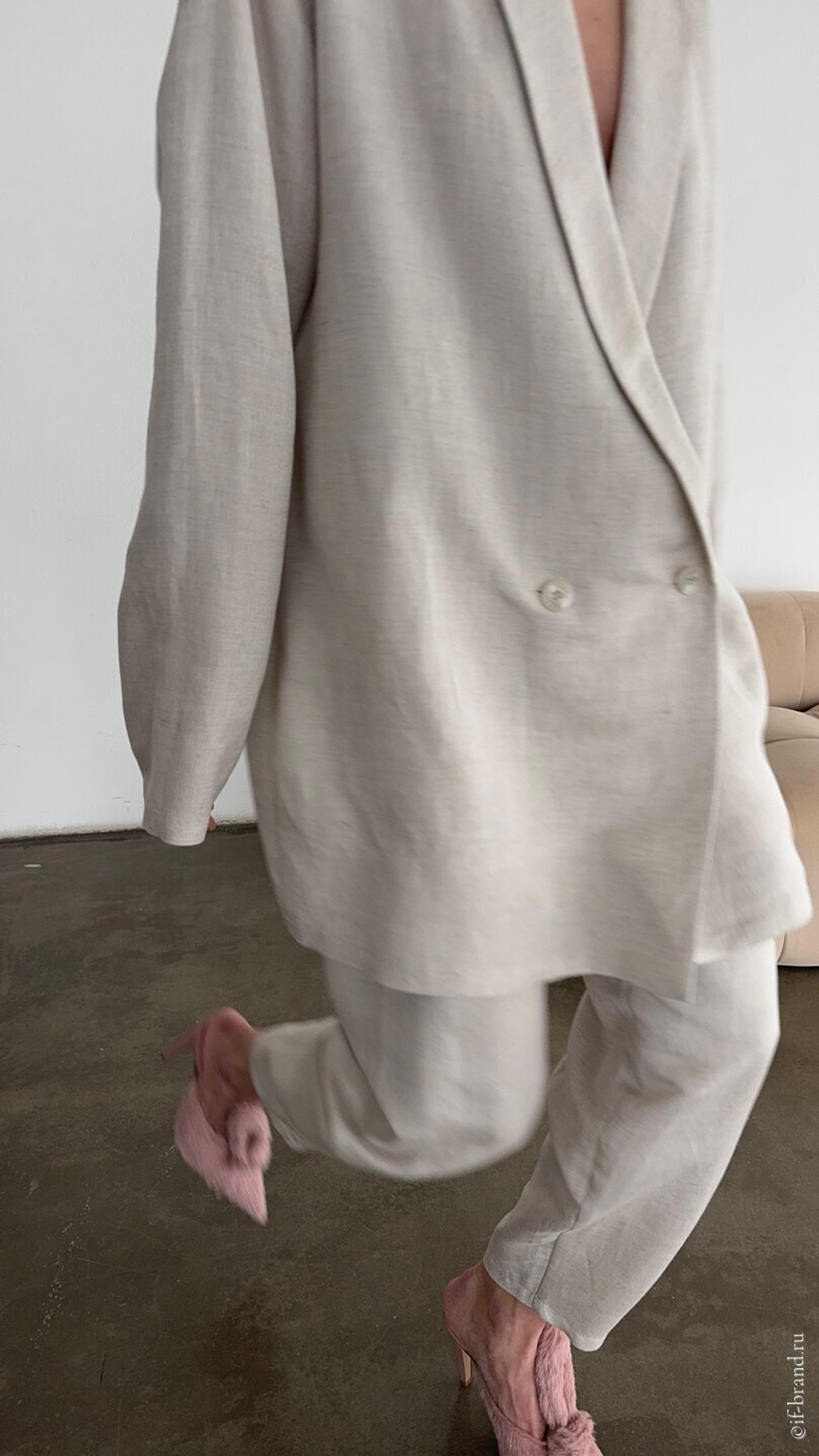 брюки TIERRY linen