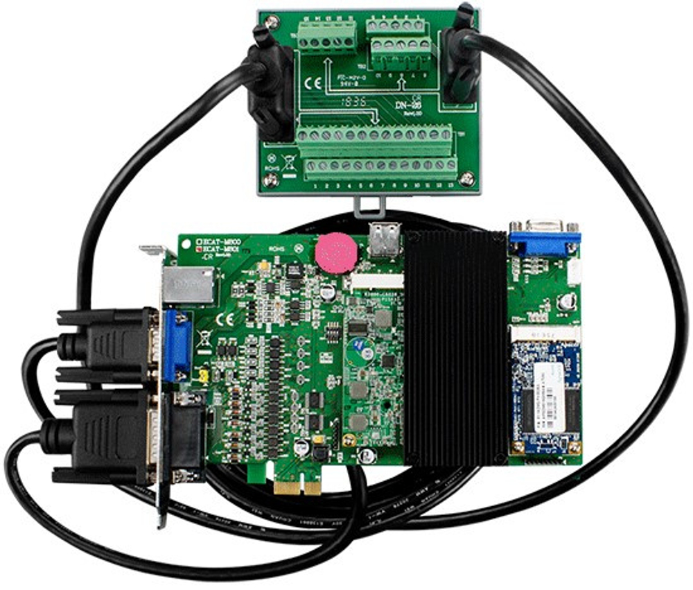 Плата ICP DAS ECAT-M801-8AX/S