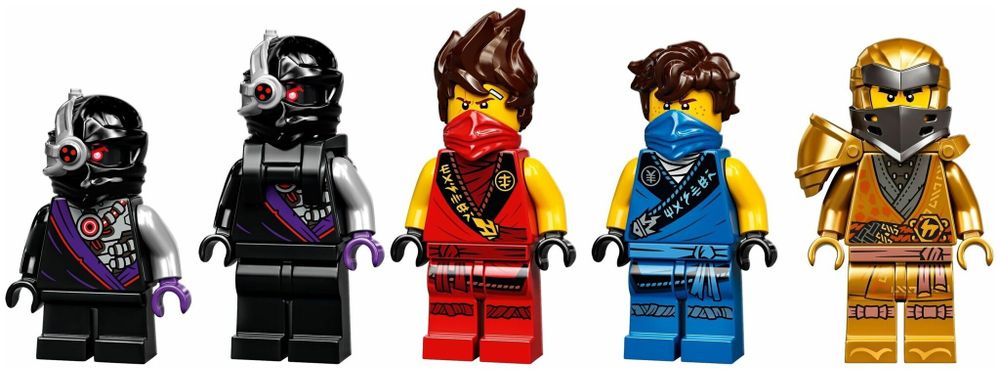 Конструктор LEGO NinjaGo 71737 Ниндзя-перехватчик Х-1