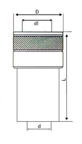 Патрон резьбонарезной OCM B18, М3-М16, тип GT12