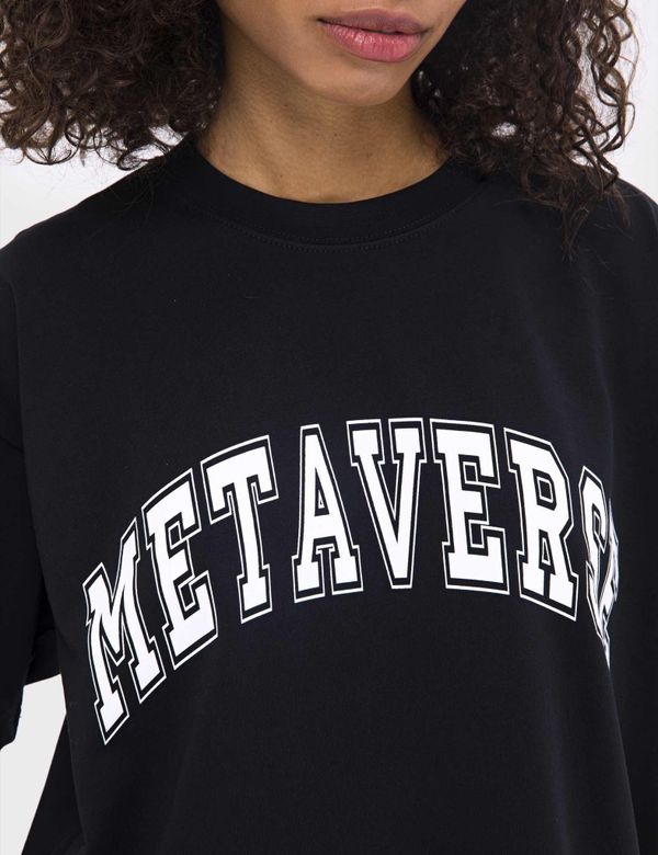 Футболка METAVERSE SS22 Черная - фото 7