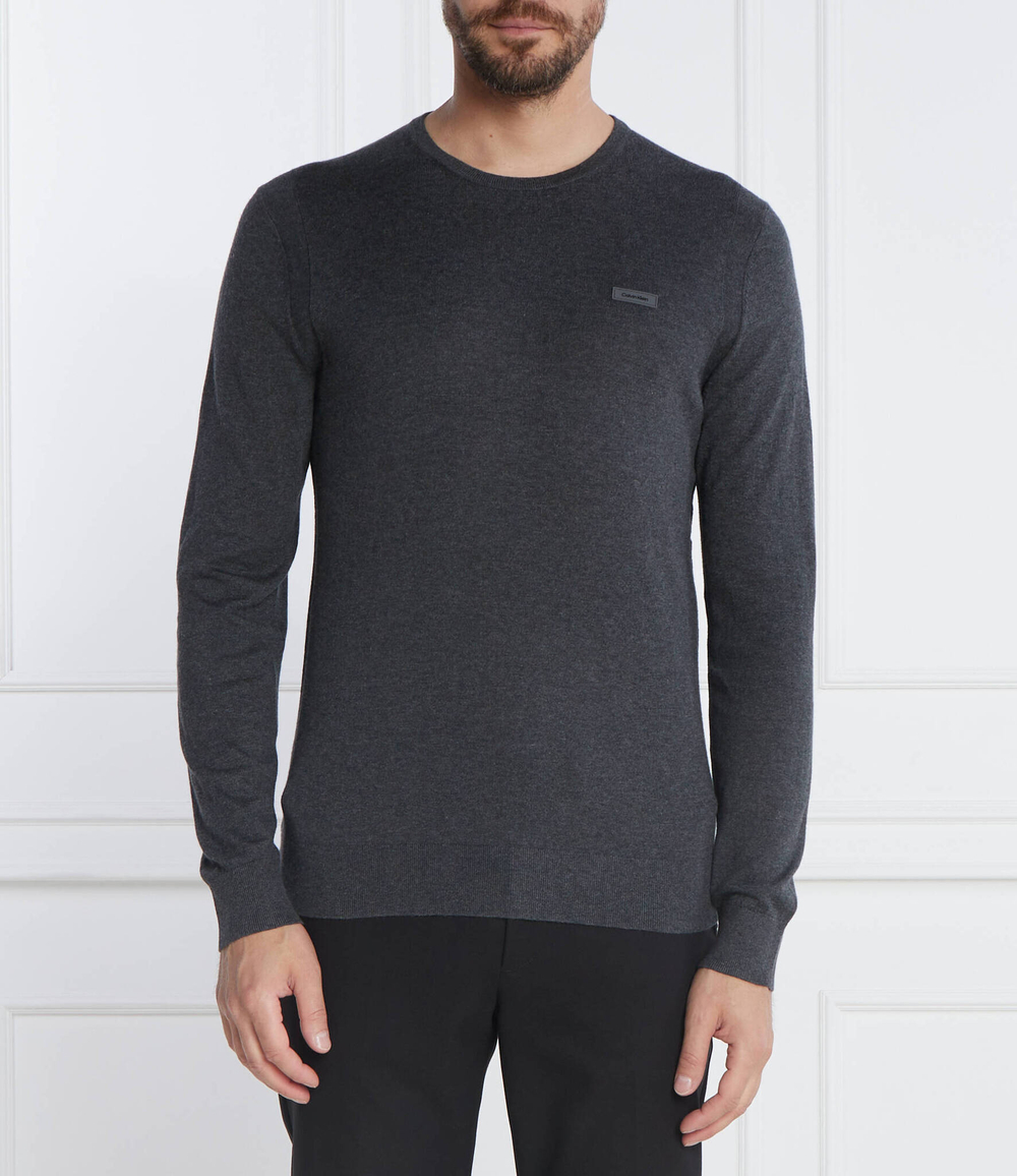 Свитер SILK BLEND CN Calvin Klein - графитовый(K10K112534)