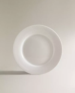 ZARA HOME ДЕСЕРТНАЯ ТАРЕЛКА, БЕЛЫЙ