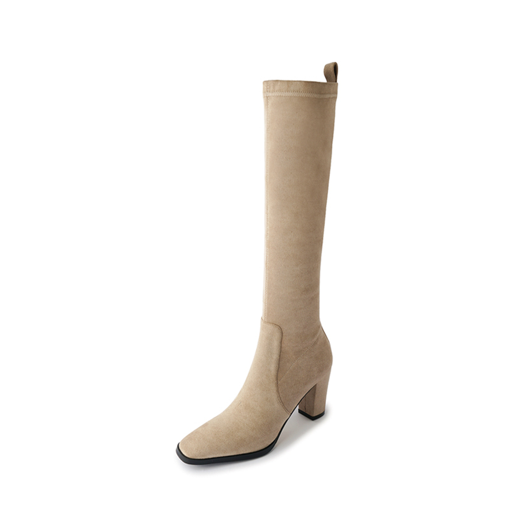 WUJIUDANQI Suede Knee high Boots Women"s