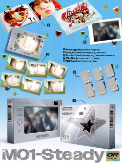 Альбом NCT WISH - 1st Mini Album [Steady] (QR Ver.)