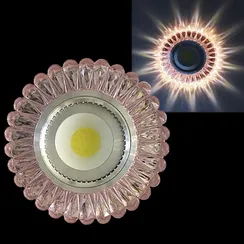 Точечный светильник  42230-9.0-001PL MR16+LED3W PK Reluce