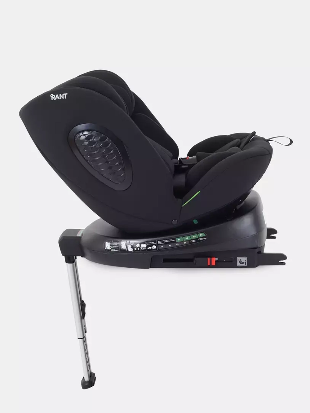 Автокресло RANT AY819 "HELIX" isofix Black (40-150см)