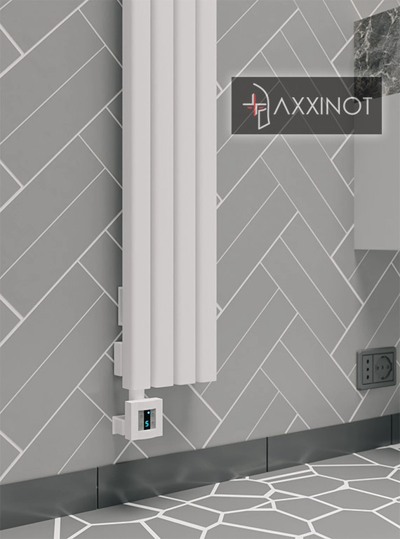 Axxinot Fortalla VE 1750 - вертикальный электрический трубчатый радиатор высотой 1750 мм, белый
