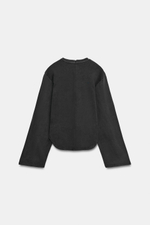 ТОЛСТОВКА С ДЛИННЫМИ РУКАВАМИ — ZARA