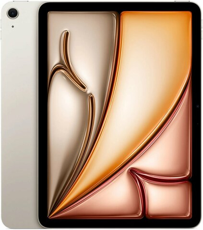 Планшет Apple iPad Air 11″ (M3), 128 ГБ, Wi‑Fi, Starlight (золотистый)