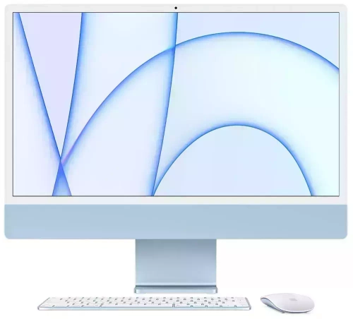 Apple iMac 4.5K 24" (2021) Blue (M1 8-Core CPU/8-Core GPU, 16GB, 1TB)