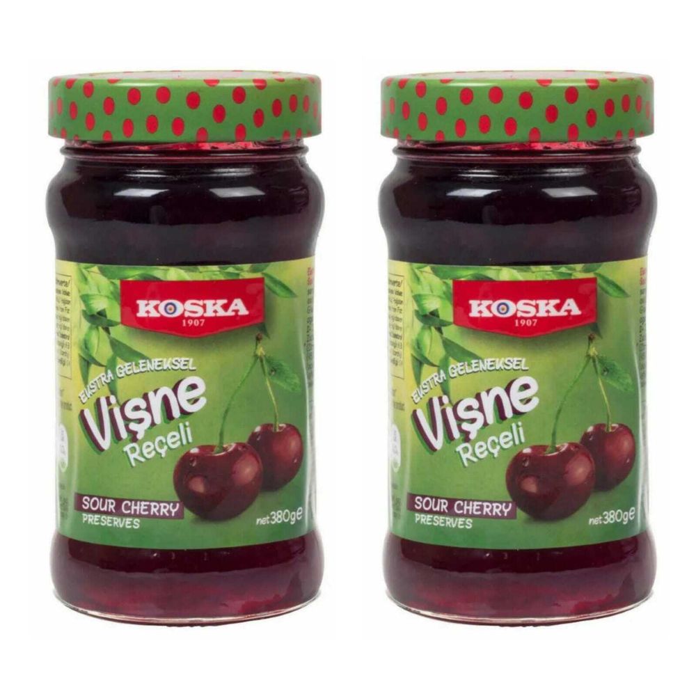 Варенье вишневое Koska 380 г, 2 шт