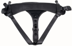 Пояс HARNESS BEST SELECT с вагинальной пробкой (Цвет: черный с бежевым)