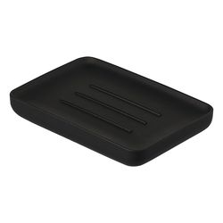 Мыльница Slim, черная
