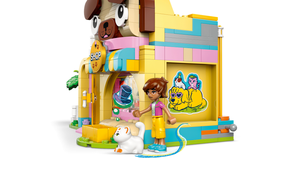 Конструктор Лего Френдс Магазин аксессуаров для домашних животных | LEGO Friends Pet Shop 42650 - 375 деталей (6+)