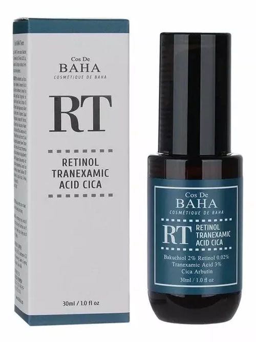 Cos De BAHA Антивозрастная сыворотка для лица с ретинолом и транексамовой кислотой - Retinol Tranexamic Serum (RT), 30мл