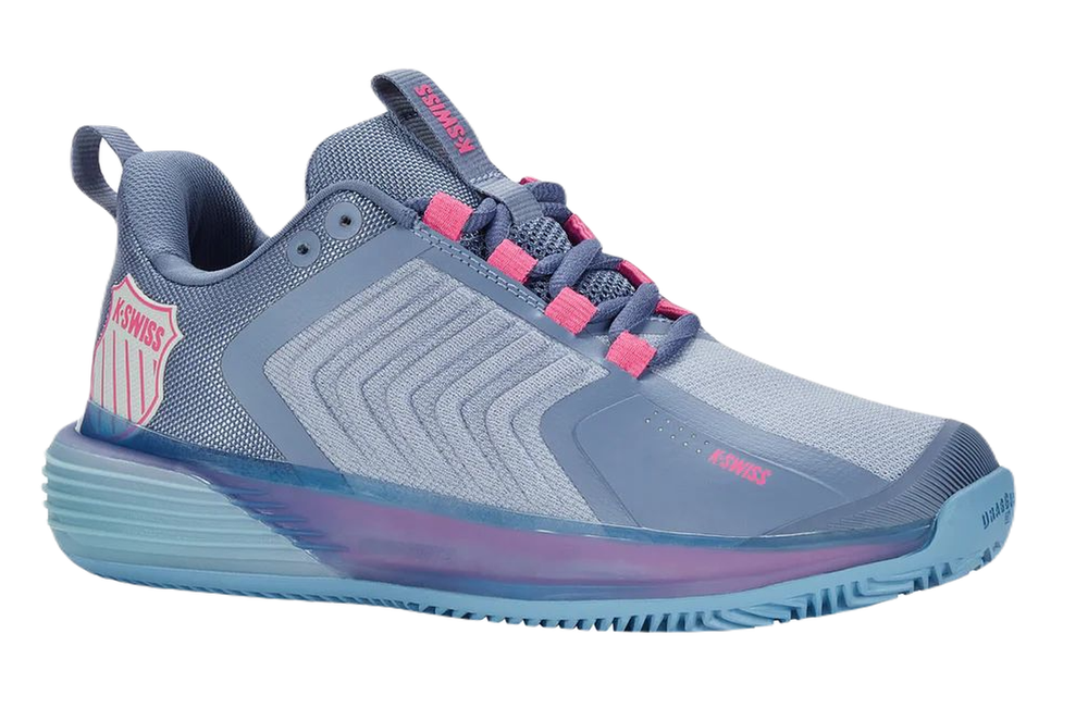 Женские Кроссовки теннисные K-Swiss Ultrashot 3 HB Women - Фиолетовый