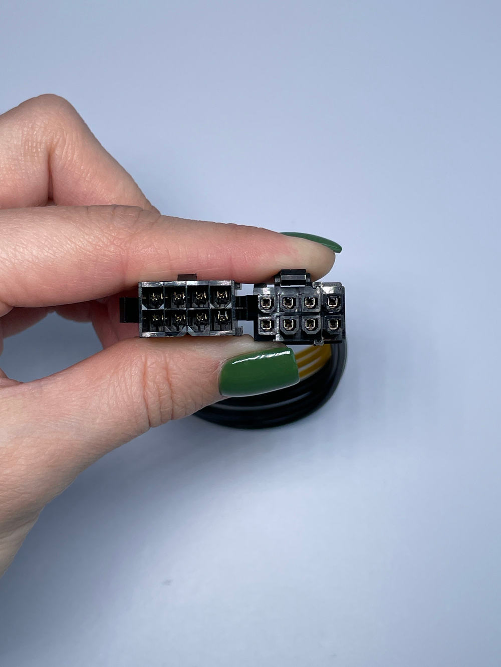 Переходник с CPU на GPU 8pin-6+2pin, удлинитель, для видеокарты, кабель питания 24 см