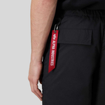 Шорты Alpha Industries Belted Pull On Short Black (Черные)