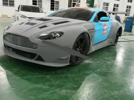 Широкий карбоновый обвес для ASTON MARTIN VANTAGE V12 GT3 Астон Мартин Аэродинамический обвес