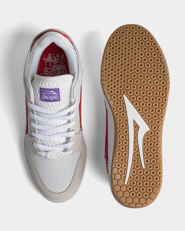 Кеды Lakai x Jacker Telford Low: White Suede (Q2-26)
