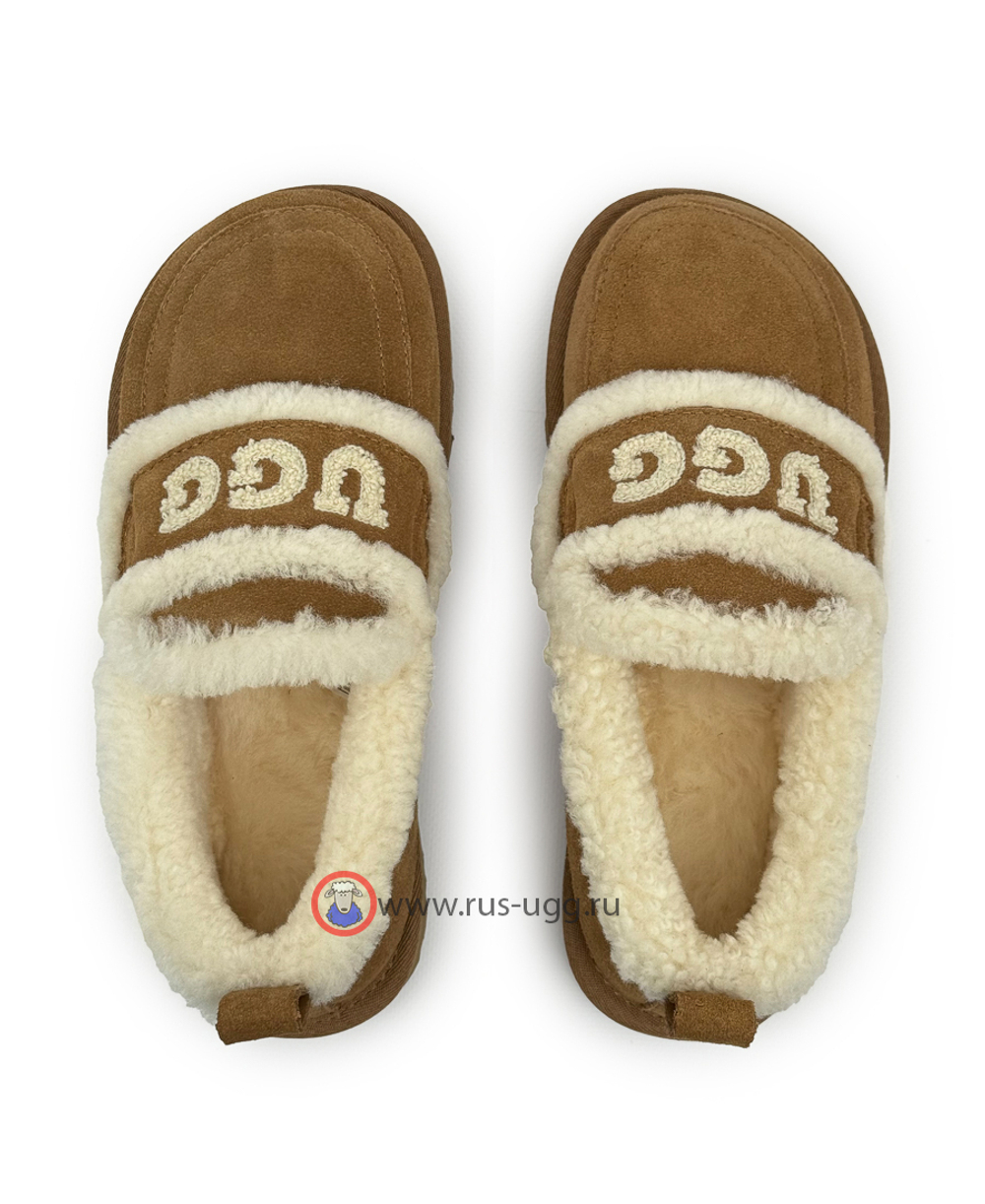 UGG CLASSIC FAT DING SLIP ON Chestnut