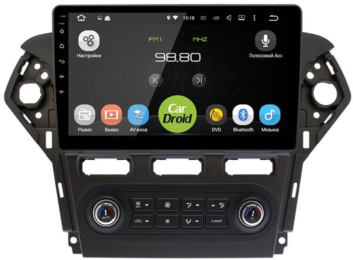 Магнитола для Ford Mondeo 4 2010-2015 (для любых комплектаций) - Airok RM-1713 Android 12, SIM-слот