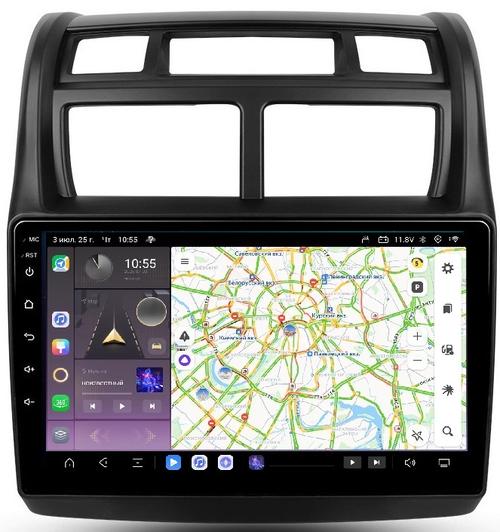 Магнитола для KIA Sportage 2008-2010 - Kuberg QLed, Android 13, Быстрейшая, CarPlay, SIM-слот