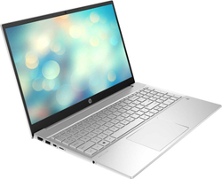 Ноутбук HP Pavilion 15-eg0035ur (2P1N9EA) Core i5 1135G7 8Gb SSD256Gb Intel Iris Xe graphics 15.6" IPS FHD (1920x1080) WiFi BT Cam Free DOS 3.0 silver