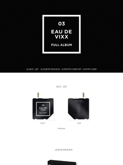 Альбом VIXX - Eau De Vixx 3rd Album KIHNO KIT 2 Version SET