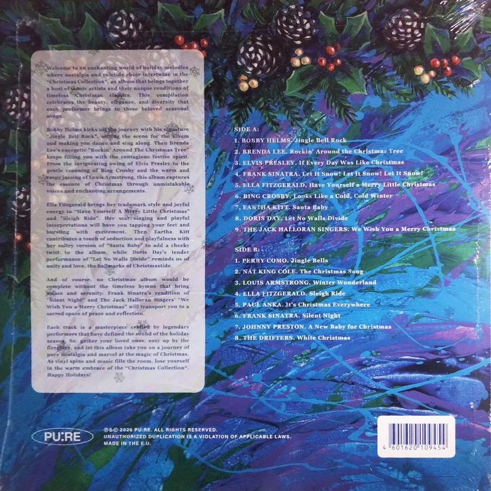 Сборник / Christmas Collection (Only in Russia) (Limited Edition)(Clear Vinyl)(LP)