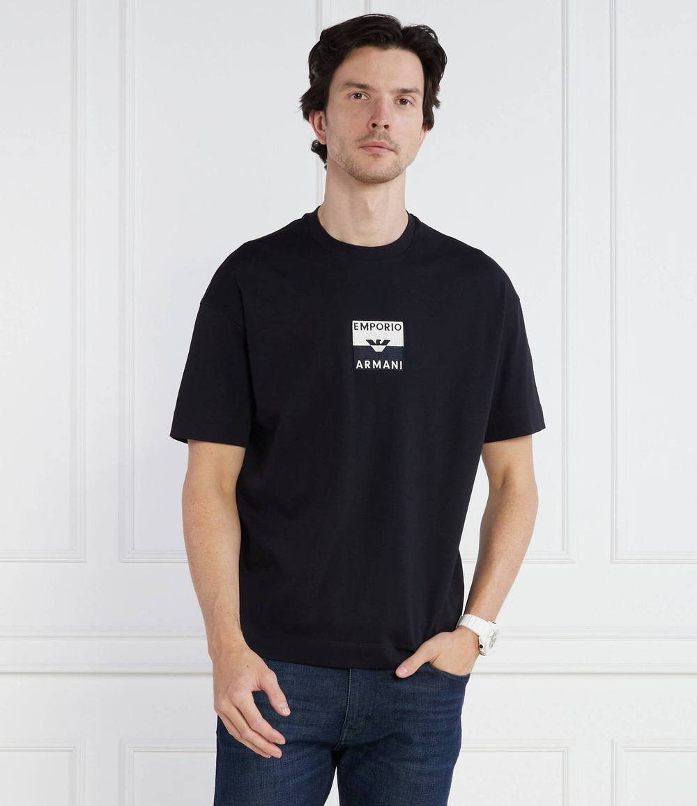 Футболка Emporio Armani - черный(6R1TDK 1JWZZ)