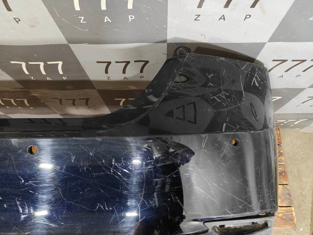 Бампер задний + юбка заднего бампера Toyota Camry (XV70) 17-нв Б/У Оригинал 521590X921
