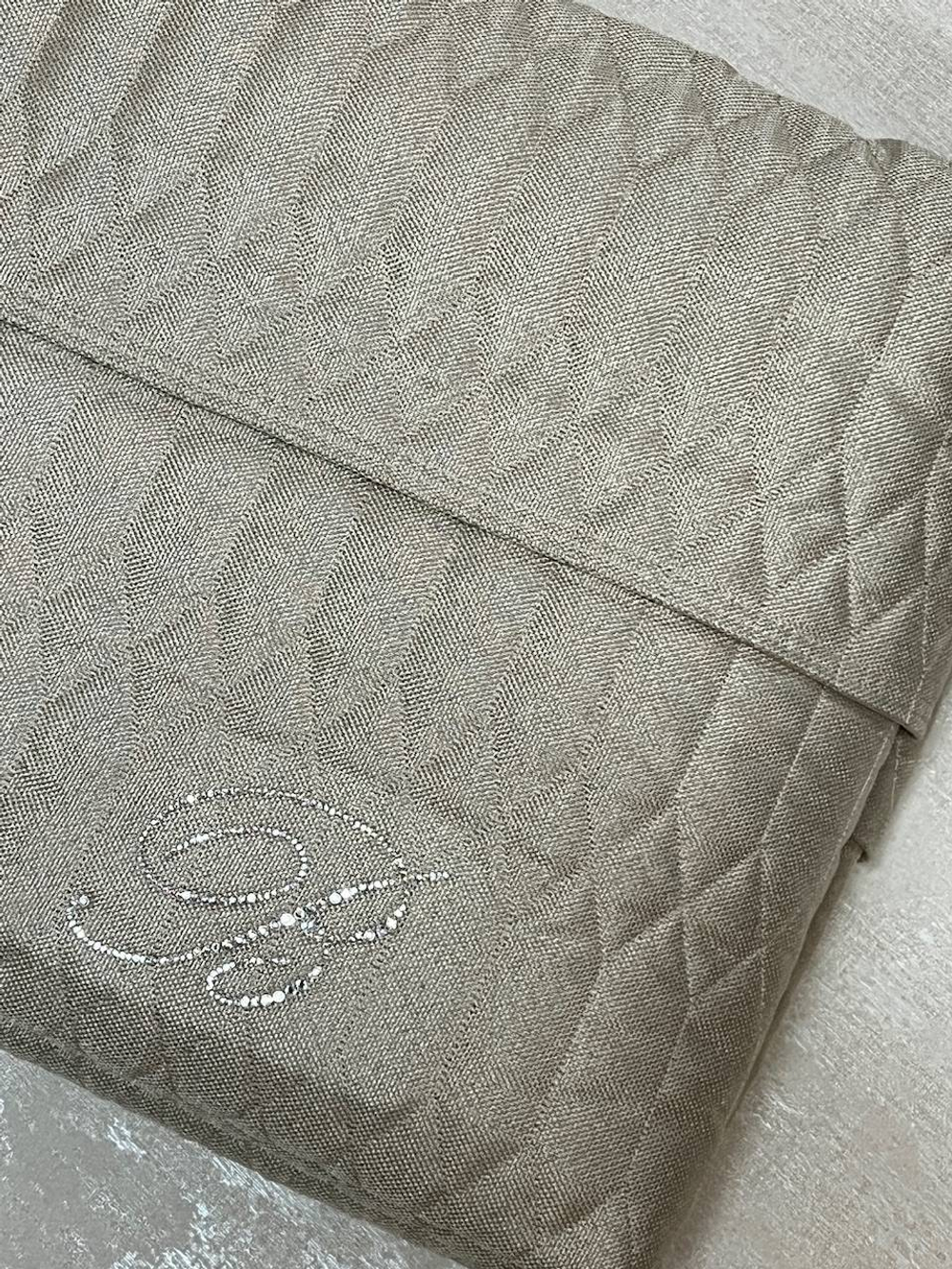 Покрывало 270x270 Blumarine Cinema бежевое