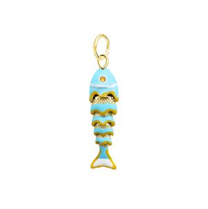 Подвеска Рыбка с эмалью