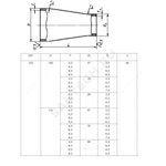 Переход сталь концентрический Дн 76х3,5-57х3,0 (Ду 65х50) бесшовный ГОСТ 17378-2001