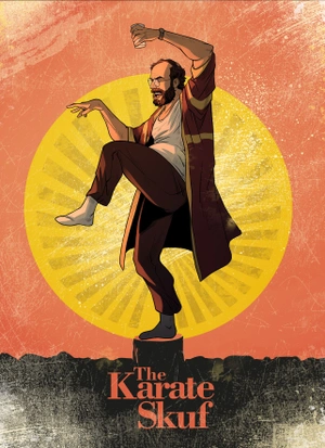 Постер «Stranger Things: Karate Skuf»