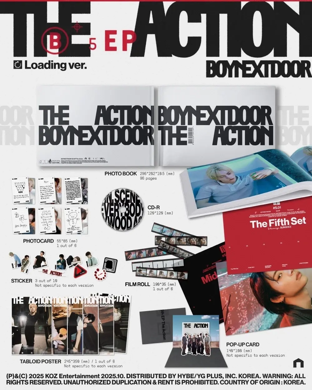 Альбом BOYNEXTDOOR - ACTION (Play ver.)