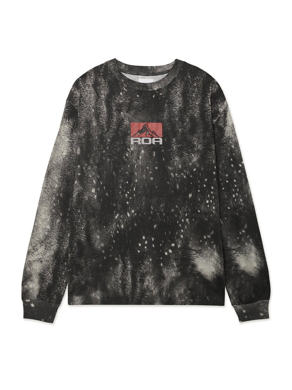 Джемпер Fuzzy Print Long Sleeve