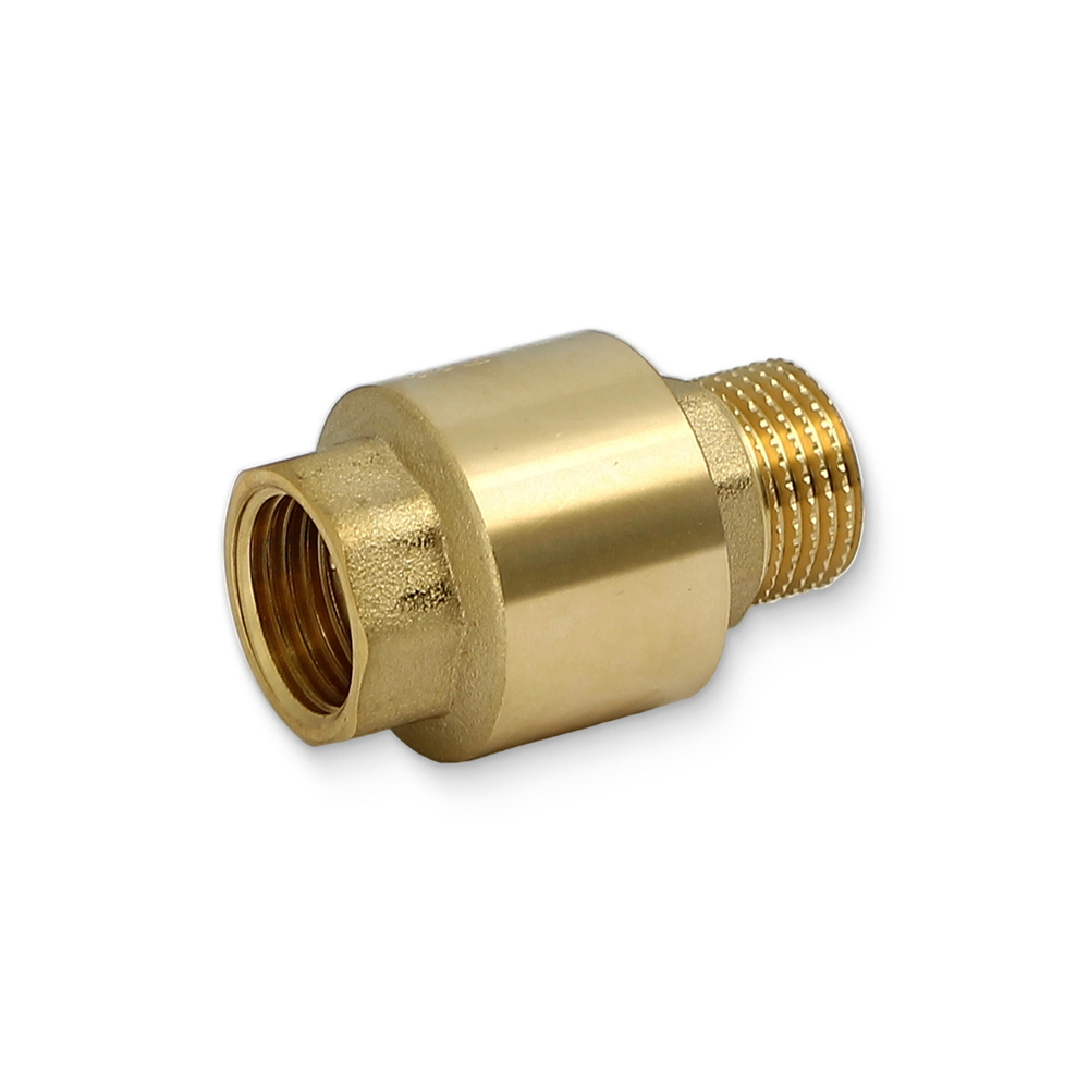 Клапан обратный НВ 1/2" OPTIMAL пружинный с металлическим затвором